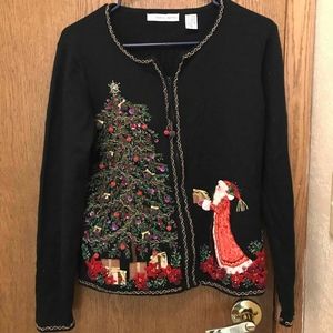 Marisa Christina Ugly Christmas Cardigan/Sweater